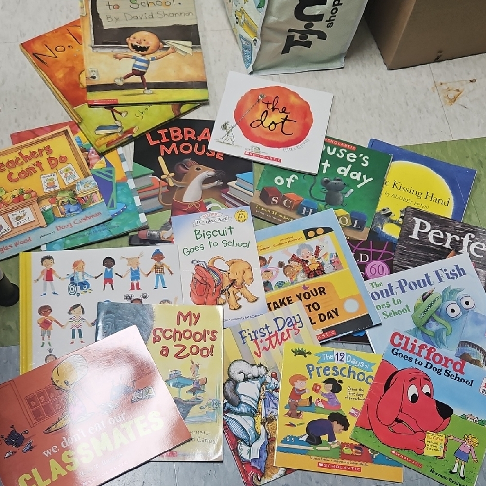 Children's Book Collection For The First Weeks Of School